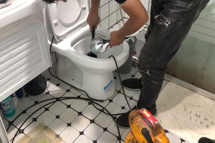 西平疏通下水道