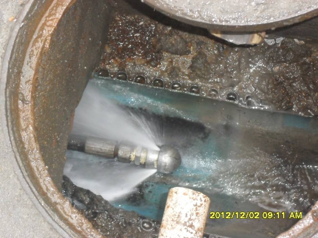 西平污水管道高压清洗