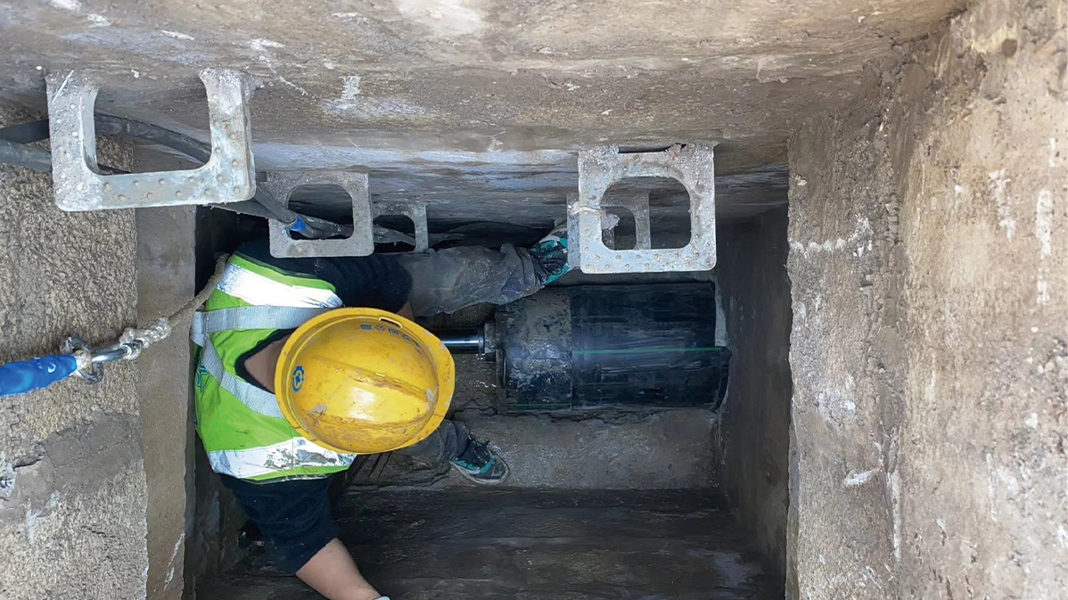 西平HDPE短管内衬法